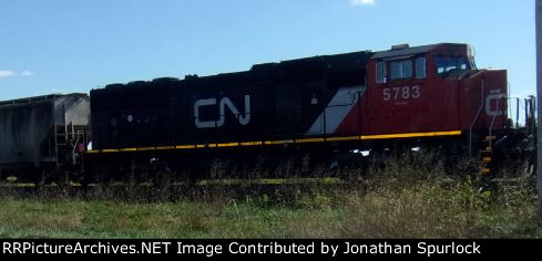 CN 5783, engineer's side